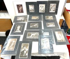 Selection of vintage prints of photographs displaying erotic scenes measures 10 inches long by 7