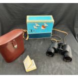 Vintage CARL ZEISS Jena Jenoptem 10x 50W Binoculars With Case in original box