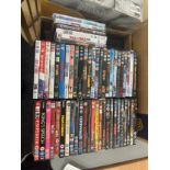 Large selection of vintage and later DVDS to include horror, action, comedy etc
