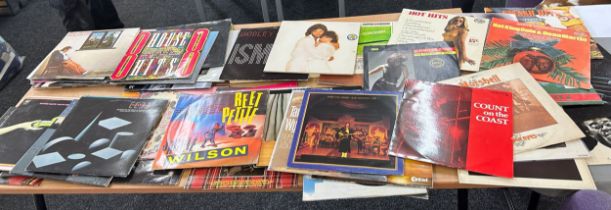 Large selection of Vinyl LPs to include The Seekers, Status Quo etc