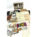 ww2 mounted medal group original photos & paperwork relating to 6405750 a.2 pearson enlisted july