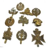 10 military cap badges