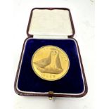 utility duck club medal dated 1923-24 original box