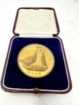 utility duck club medal dated 1923-24 original box