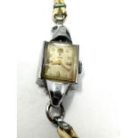 Vintage Ladies rolex tudor wrist watch the watch is ticking