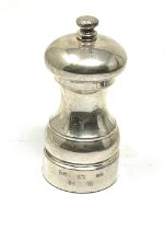 silver hallmarked pepper mill