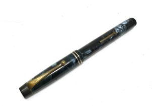 Vintage the de la rue 14ct gold nib Fountain pen