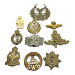10 military cap badges