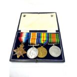 ww1 -ww2 medal group to 16188 pte j.wint notts & derby