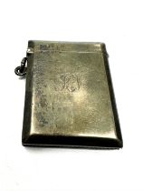 antique silver vesta case