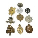 10 military cap badges