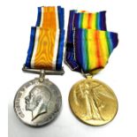 ww1 medal pair to 271433 pte p.stroud bedford reg