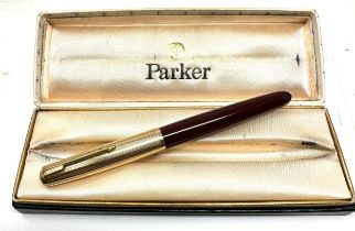 Vintage parker 51 fountain pen boxed