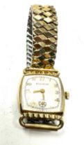 vintage bulova gents wristwatch the watch are ticking