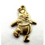 9ct Gold Winnie The Pooh Pendant (0.2g)