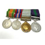 ww2 -GV1 G.S.M Mounted Medal Group G.SM-MALAYA TO T/10690887 W.O CL2 R.T.HESLING R.A.S.C