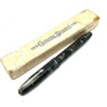 Boxed Vintage 14ct gold nib conway stewart 75 fountain pen