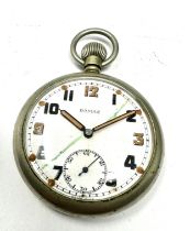 ww2 military Damas pocket watch the watch is not ticking