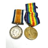 ww1 medal pair to 102134 pte f parrot notts & derby