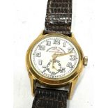 Vintage Benazir army gents wristwatch the watch is ticking