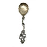 continental silver serving spoon