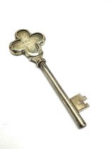 Vintage silver key