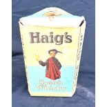 Vintage boxed Haigs Dimple Scots Whisky bottle