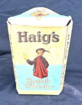 Vintage boxed Haigs Dimple Scots Whisky bottle