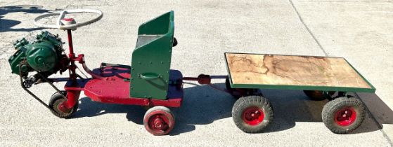 Austin battery Botobi tractor and trailer
