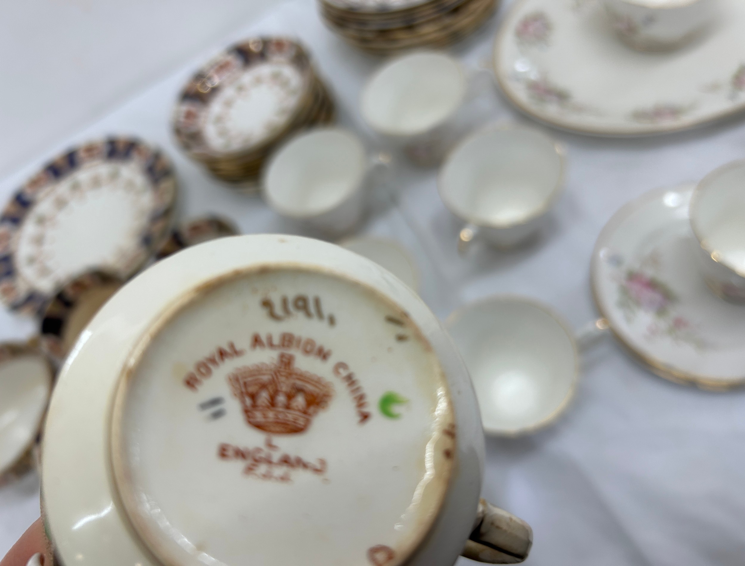 Royal Albian and a royal stone part tea service - Image 3 of 5