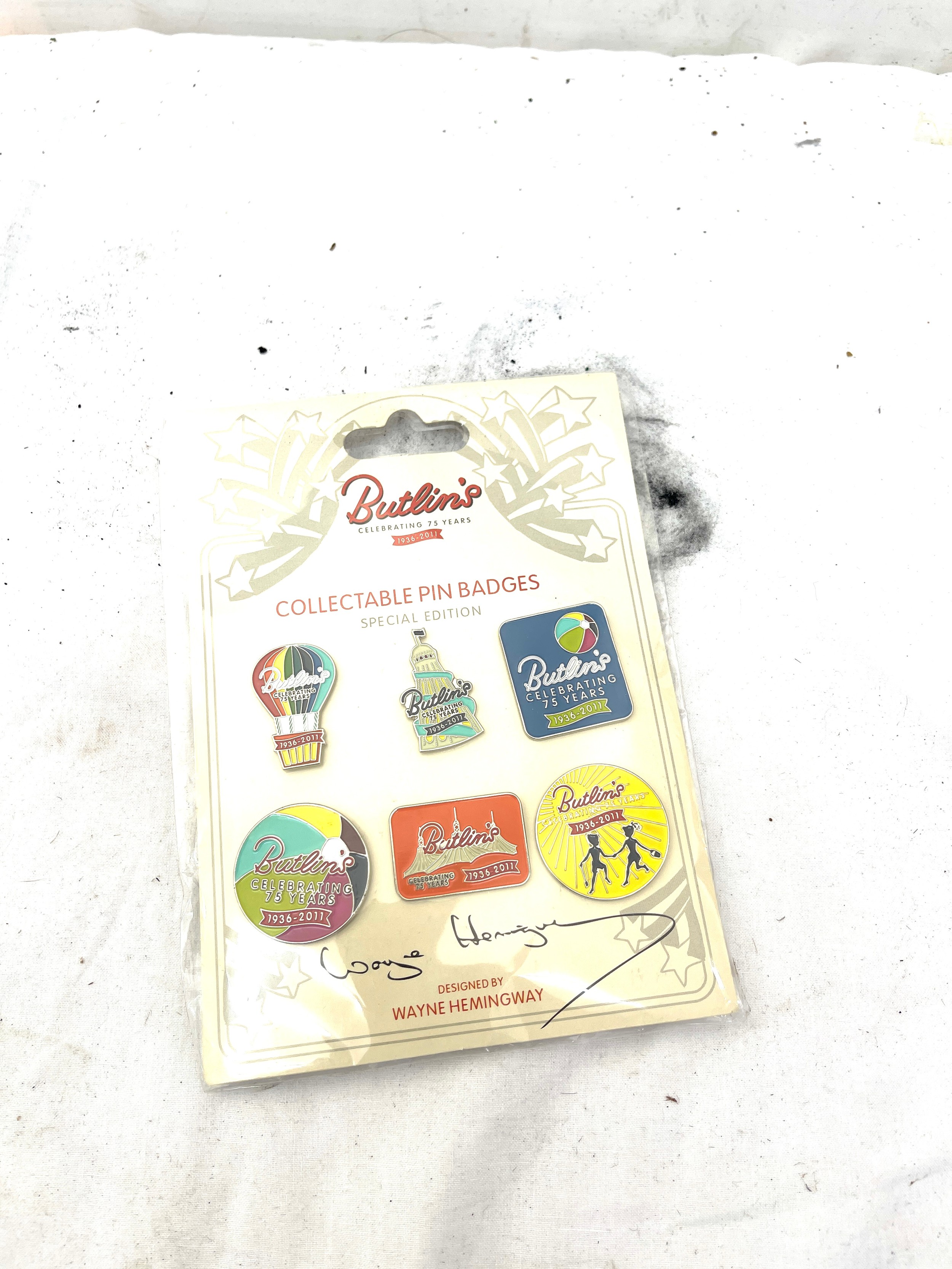 Selection of vintage and later butlins badges - Image 4 of 4