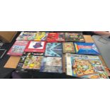 Selection of vintage and later games to include scrabble, operation, game of life etc