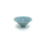 Small chinese pottery bowl measures approximately 1.5 inches tall 4 inches diameter