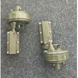 Pair trailer braked suspension units