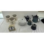 Selection of Denby pottery