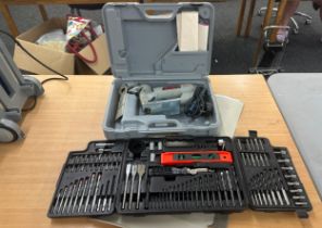 Kress 420W Jigsaw and a 100 piece drill set