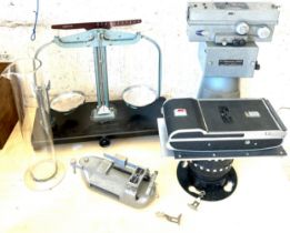 Griffith and George Limited scales, trolley, Oscillograph camera, Poloraid land camera serial number