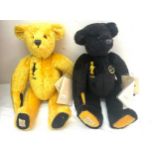 2 Deans Limited Edition bears with COA- ' Nightfall' no 252/2000 and ' Golden Dawn' no 252/2000 both