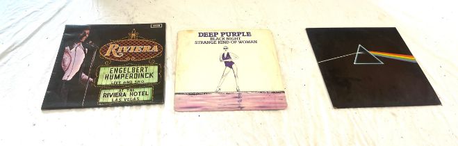 pink floyd shvl 804, deep purple black night record, Riviera hotel etc