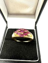 14ct gold ruby ring (4.7g)