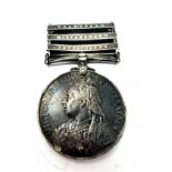 Boer War Queens South Africa Medal 5219 Pte R Dettmar 2nd R. West Kent Regt