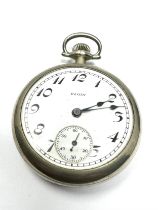 Antique Elgin railway pocket watch the watch is ticking