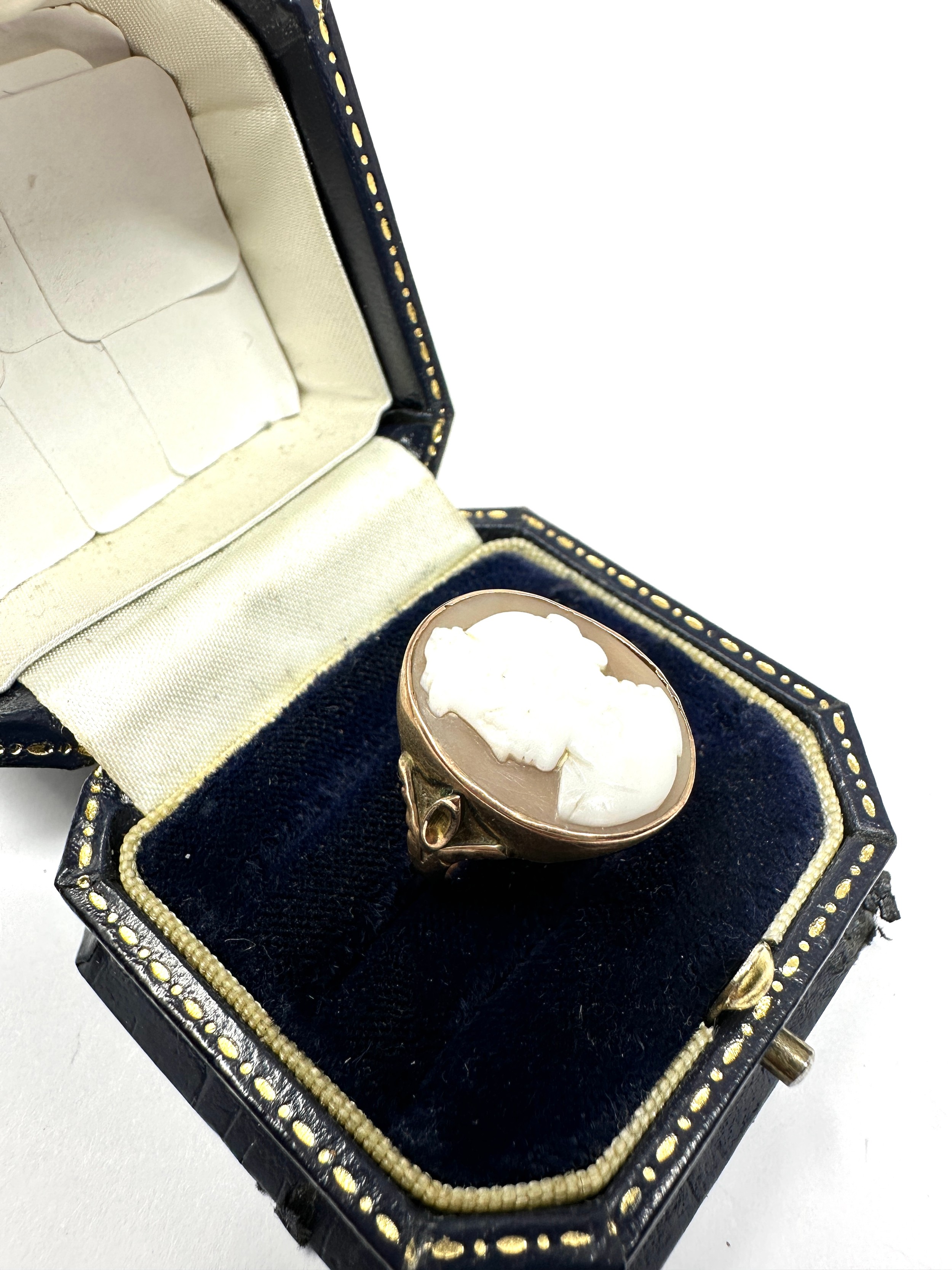 9ct Gold Cameo Ring (3.1g) - Image 2 of 3