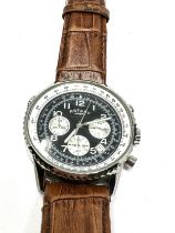 Gents rotary chronospeed quartz wristwatch the watch is ticking