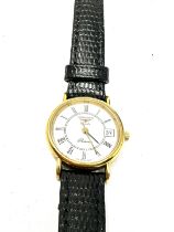 Ladies longines presence quartz wristwatch the watch is ticking