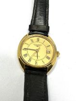 Ladies Longines quartz wristwatch the watch is ticking