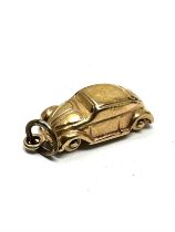 9ct Gold Car Charm Pendant (1g)