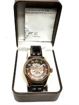 Boxed 75th anniversary of the spiotfire gents wristwatch the watch is ticking