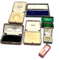 7 antique jewellery boxes