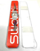 Boxed swatch wrist watch with paperwork 2007 untested